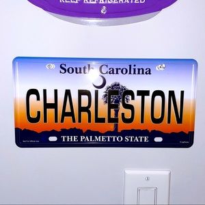 Charleston, SC License Plate